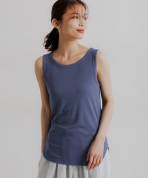 ベアテレコリブタンクトップ