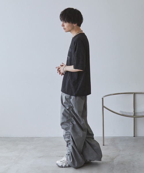 Spielio(シュピーリオ)の「【Spielio】 Vintage like Vneck game T-shirt/ ヴィンテージライクVネックゲームTシャツ(Tシャツ/カットソー・メンズ・バーガンディー/ホワイト/ブラック・M/L)」の20枚目の写真