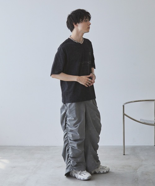 Spielio(シュピーリオ)の「【Spielio】 Vintage like Vneck game T-shirt/ ヴィンテージライクVネックゲームTシャツ(Tシャツ/カットソー・メンズ・バーガンディー/ホワイト/ブラック・M/L)」の21枚目の写真