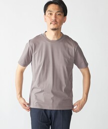 SHIPS: プラチナム フェイス コットン ショートスリーブ Tシャツ