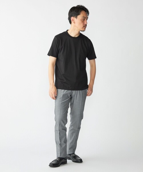 SHIPS(シップス)の「SHIPS: プラチナム フェイス コットン ショートスリーブ Tシャツ(Tシャツ/カットソー・メンズ・ベージュ/ダークグレー/ブラック/ホワイト・MEDIUM/X-LARGE/LARGE)」の15枚目の写真