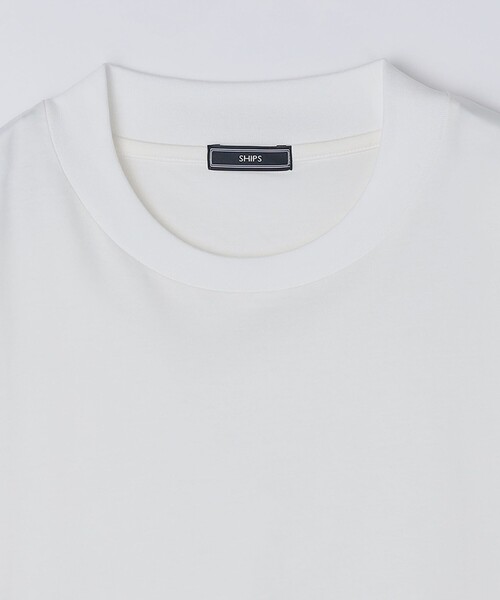 SHIPS(シップス)の「SHIPS: プラチナム フェイス コットン ショートスリーブ Tシャツ(Tシャツ/カットソー・メンズ・ベージュ/ダークグレー/ブラック/ホワイト・MEDIUM/X-LARGE/LARGE)」の20枚目の写真