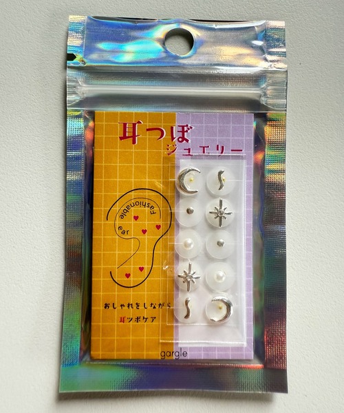 gargle（ガーグル）の「gargle ガーグル：耳つぼジュエリー　耳つぼシール　耳ツボ－５（イヤリング・レディース・ゴールド/シルバー・FREE）」の5枚目の写真