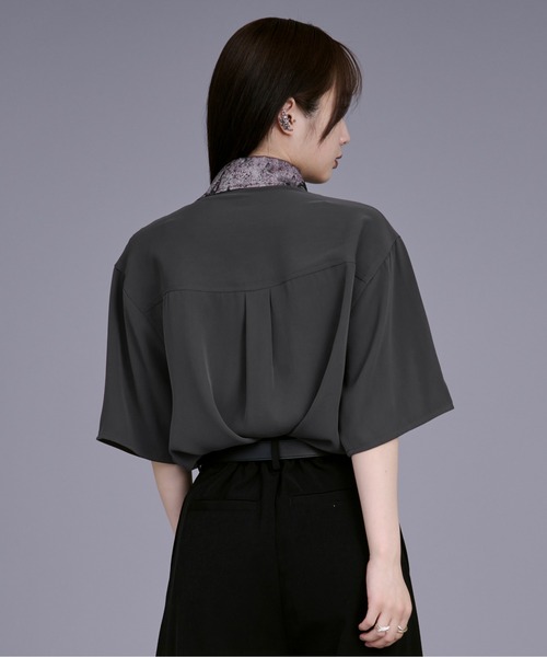 ︎Ellno Loset ジャガードクレリックシャツ Mサイズ Ellno Loset ジャガードクレリックシャツ M - メルカリ