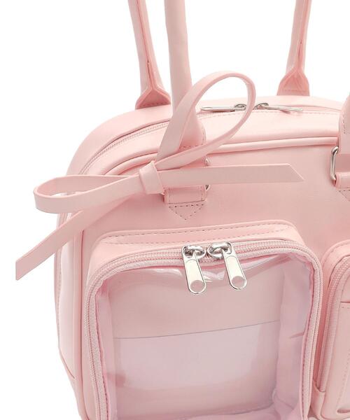 WEGO きらふわぬい痛ボストンバッグ ピンク きらふわティンクルぬい痛ボストンバッグ｜WEGO（ウィゴー