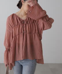 FREE'S MART（フリーズマート）の「◇シャーリングドロストチュニックブラウス（シャツ/ブラウス）」