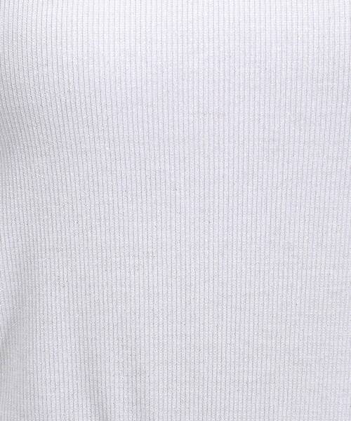 DRESKIP(ドレスキップ)の「【S-LL】大人のラメ感 テレコ半袖トップス(Tシャツ/カットソー・レディース・ゴールド/ライトオレンジ系/ブラック/シルバー・04/03/02/01)」の8枚目の写真
