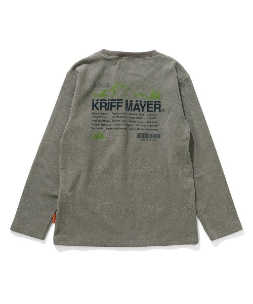 KRIFF MAYER Kid's Collection（クリフメイヤーキッズコレクション）の「【伸縮性･ストレッチ】もちのびポケクルー（Tシャツ/カットソー・キッズ・ダークブルー/ナチュラル/レッド/ダークブラウン/ブラック/グレー・130/120/150/140/160/170）」の3枚目の写真