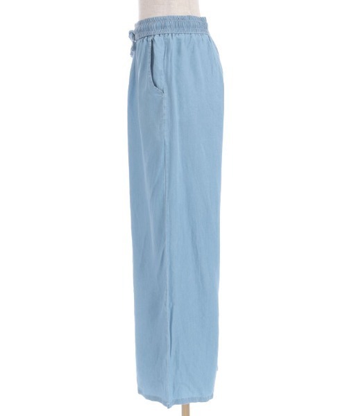axes femme（アクシーズファム）の「ストレートパンツ（その他パンツ・レディース・ブルー/インディゴブルー・FREE）」の9枚目の写真