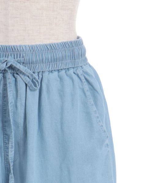 axes femme（アクシーズファム）の「ストレートパンツ（その他パンツ・レディース・ブルー/インディゴブルー・FREE）」の11枚目の写真