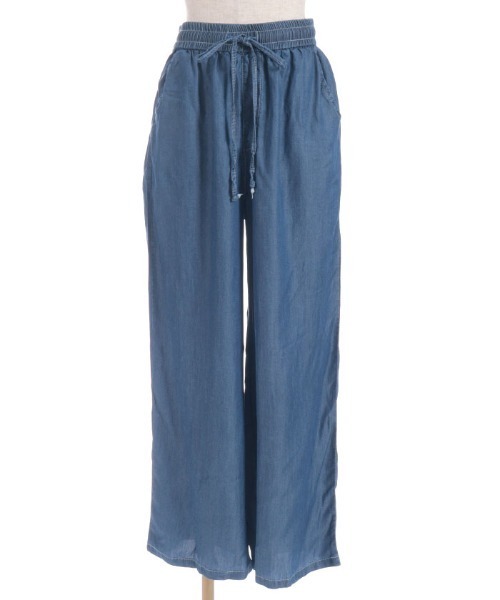 axes femme（アクシーズファム）の「ストレートパンツ（その他パンツ・レディース・ブルー/インディゴブルー・FREE）」の16枚目の写真