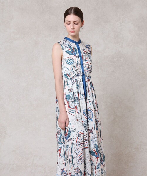 ボタニカルペイズリードロスト ワンピース（ワンピース）｜ANAYI