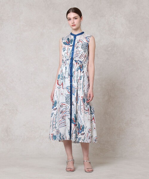 ボタニカルペイズリードロスト ワンピース（ワンピース）｜ANAYI