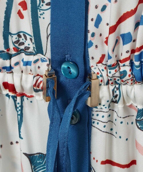 専用！タグ付♡エトロ　ワンピース　ペイズリー　ボタニカル　多色デザイン　48 専用！タグ付♡エトロ ワンピース ペイズリー ボタニカル 多色