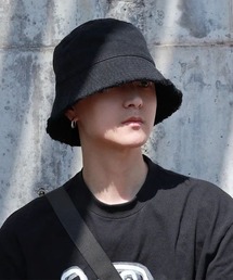 WARAIJOGO（ワライジョウゴ）の「【WARAIJOGO】コットンフリンジバケットハット(NEZ)（ハット）」