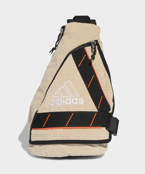 adidas（アディダス）の「ワンショルダー バックパック BACKPACK / アディダスオリジナルス adidas Originals（バックパック/リュック・メンズ・ベージュ/ブラック・FREE）」の2枚目の写真