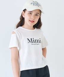 coca（coca）（コカ）の「キッズ　肩あきバッククロスTシャツ（Tシャツ/カットソー・キッズ）」