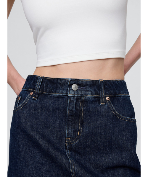 GAP（ギャップ）の「デニム ミニスカート（デニムスカート・レディース・インディゴブルー・23/24/25/26/27/28/29）」の5枚目の写真