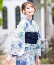 初心者でもプロの着姿”新二部式 セパレート浴衣3点セット（上衣・下衣
