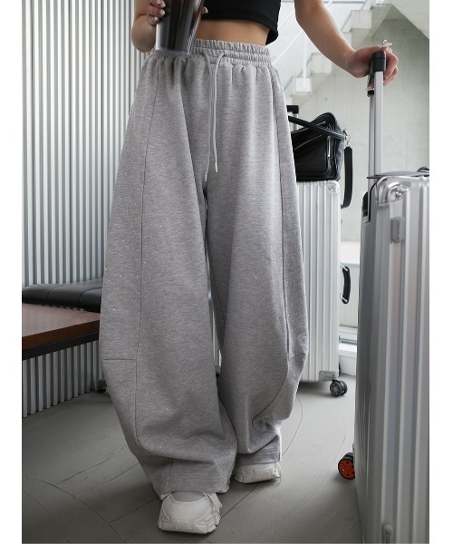 ♡GRY・FS♡　Darich ダーリッチ シャイニーバレルスウェットパンツ シャイニーバレルスウェットパンツ（スウェットパンツ）｜Darich