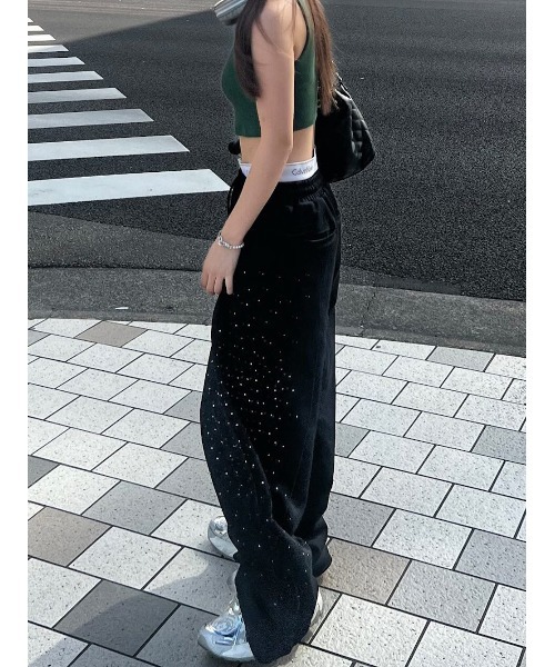 シャイニーバレルスウェットパンツ（スウェットパンツ）｜Darich