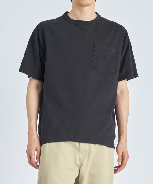 THE NORTH FACE PURPLE LABEL（ザ ノースフェイス パープルレーベル）の「【THE NORTH FACE PURPLE LABEL/ザノースフェイスパープルレーベル】8OZ FLD POCKET TEE（Tシャツ/カットソー・メンズ・ホワイト/ブラック・M/L/XL）」の2枚目の写真