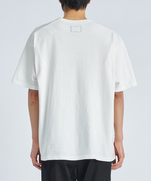 THE NORTH FACE PURPLE LABEL（ザ ノースフェイス パープルレーベル）の「【THE NORTH FACE PURPLE LABEL/ザノースフェイスパープルレーベル】8OZ FLD POCKET TEE（Tシャツ/カットソー・メンズ・ホワイト/ブラック・M/L/XL）」の5枚目の写真