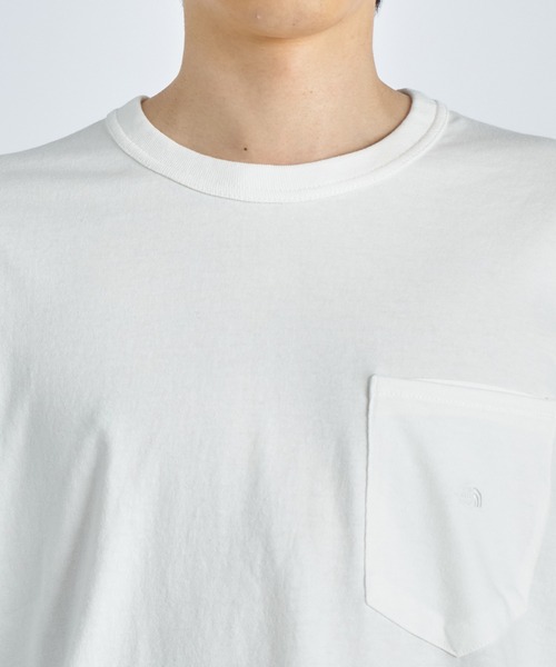 THE NORTH FACE PURPLE LABEL（ザ ノースフェイス パープルレーベル）の「【THE NORTH FACE PURPLE LABEL/ザノースフェイスパープルレーベル】8OZ FLD POCKET TEE（Tシャツ/カットソー・メンズ・ホワイト/ブラック・M/L/XL）」の7枚目の写真