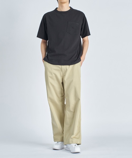 THE NORTH FACE PURPLE LABEL（ザ ノースフェイス パープルレーベル）の「【THE NORTH FACE PURPLE LABEL/ザノースフェイスパープルレーベル】8OZ FLD POCKET TEE（Tシャツ/カットソー・メンズ・ホワイト/ブラック・M/L/XL）」の12枚目の写真