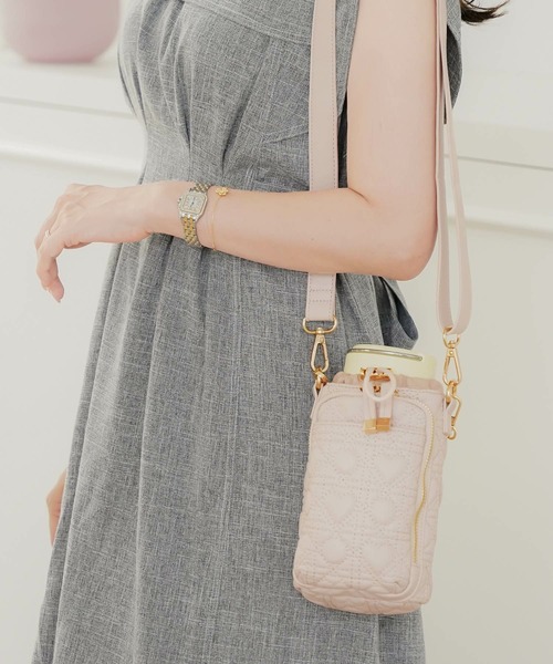 オリジナル ハートキルティング 保冷 ボトル ケース le reve vaniller