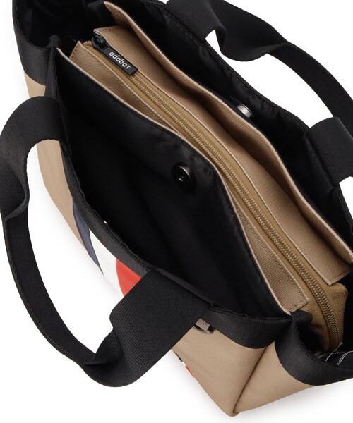 新レーベル ADABAT NAVY】サンデーズトリコロールカートバッグ（トート