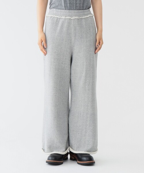 セール】【2/5再値下げ】maturely / ワイド フレア ジャージー パンツ