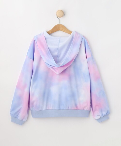 SHOO・LA・RUE（シューラルー）の「【130-150cm/UV対策】レインボーパーカ（パーカー・キッズ・ブルー系9/ライトパープル・15 /14/13）」の4枚目の写真