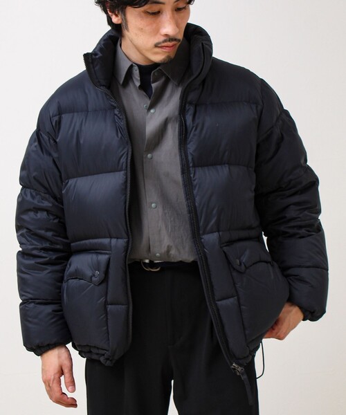 GLOSTER別注】TAION パッカブル ボリュームダウンジャケット（ダウン