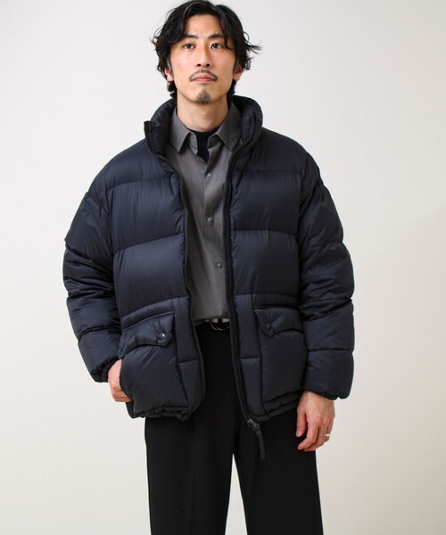 GLOSTER別注】TAION パッカブル ボリュームダウンジャケット（ダウン