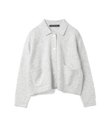 mizuiroind | mizuiro ind 襟付きショートカーディガン(カーディガン/ボレロ)