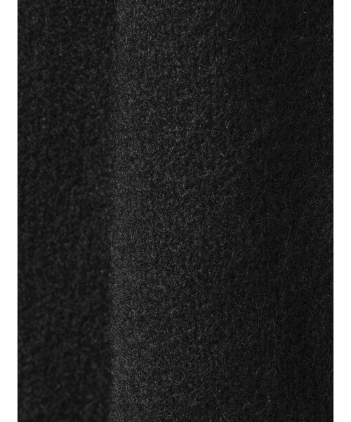 mizuiroind（ミズイロインド）の「mizuiro ind 襟付きショートカーディガン（カーディガン/ボレロ・レディース・チャコールグレー/オフホワイト/ブラック・FREE）」の7枚目の写真