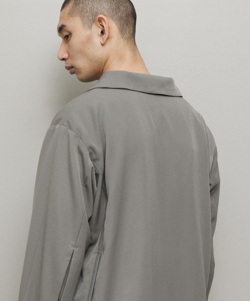 BAL（バル）の「BAL / ii_iiiiiii TECHNICAL WOOL PULLOVER（その他アウター・メンズ・チャコール/グレイッシュベージュ・3/2/1）」の14枚目の写真