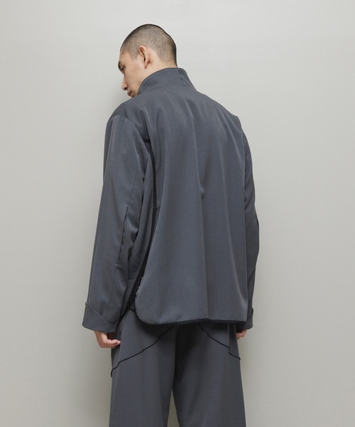 BAL（バル）の「BAL / ii_iiiiiii TECHNICAL WOOL PULLOVER（その他アウター・メンズ・チャコール/グレイッシュベージュ・3/2/1）」の17枚目の写真