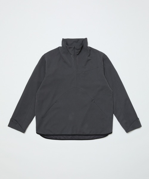 BAL（バル）の「BAL / ii_iiiiiii TECHNICAL WOOL PULLOVER（その他アウター・メンズ・チャコール/グレイッシュベージュ・3/2/1）」の20枚目の写真