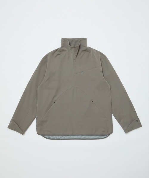 BAL（バル）の「BAL / ii_iiiiiii TECHNICAL WOOL PULLOVER（その他アウター・メンズ・チャコール/グレイッシュベージュ・3/2/1）」の18枚目の写真
