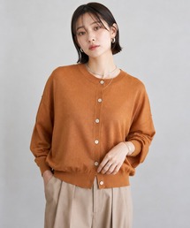 Idnes シアー前後2wayカーディガン