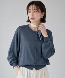 Idnes シアー前後2wayカーディガン