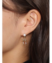 Edit Sheen | プチリボン パールピアス(ピアス(両耳用))