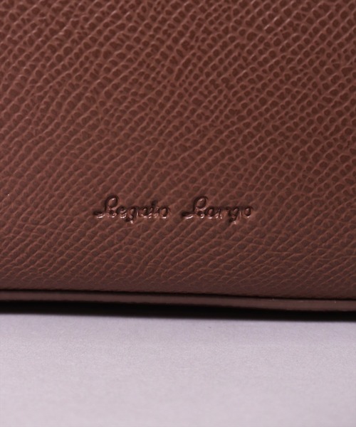 Legato Largo(レガートラルゴ)の「(LF)【Legato Largo】【たすかるっかばん】2ポケット 2WAY ショルダーバッグ(ショルダーバッグ・レディース・ブラウン/ダークグリーン/ブラック・ONE SIZE)」の13枚目の写真