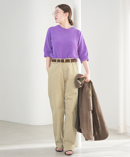 IENA（イエナ）の「COUTURE D’ADAM/クチュールドアダム Chino PT（チノパンツ・レディース・ベージュ・40/38/36）」の19枚目の写真