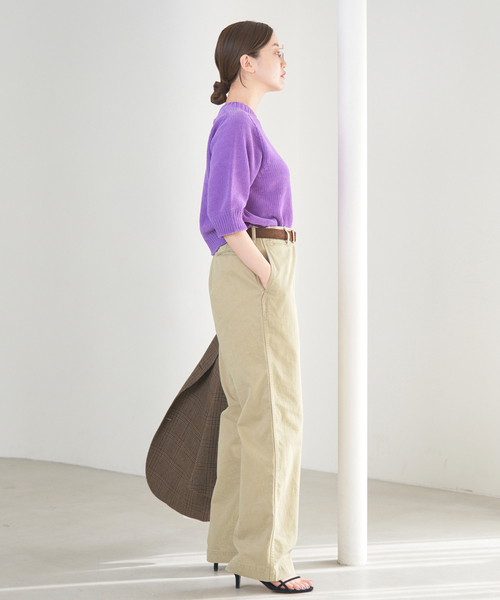 IENA（イエナ）の「COUTURE D’ADAM/クチュールドアダム Chino PT（チノパンツ・レディース・ベージュ・40/38/36）」の20枚目の写真