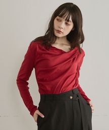 ELLEgirl | ドレープオフショルトップス【ELLEgirl/エルガール】(Tシャツ/カットソー)