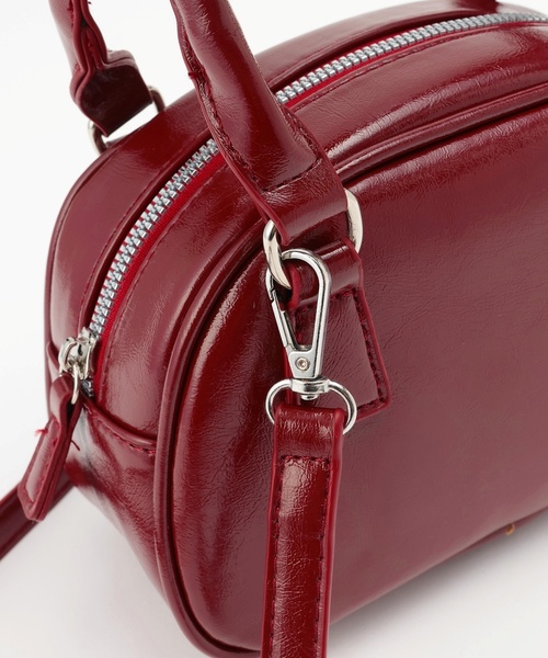 by LOVEiT（バイラビット）の「【Cuugal8月号掲載】ミニボストン（ショルダーバッグ・キッズ・ブラウン/エンジ/ブラック・F）」の10枚目の写真