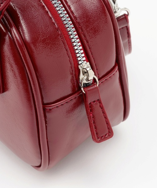 by LOVEiT（バイラビット）の「【Cuugal8月号掲載】ミニボストン（ショルダーバッグ・キッズ・ブラウン/エンジ/ブラック・F）」の11枚目の写真